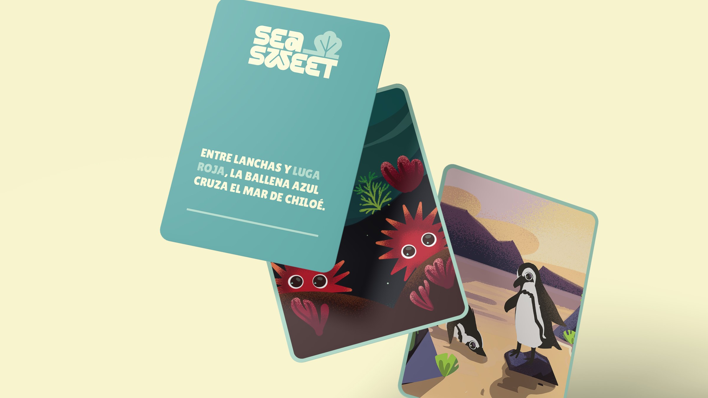 Pieza gráfica promocional SeaSweet.